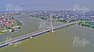 LEKKI-IKOYI LINK BRIDGE-AERIAL VIEW
