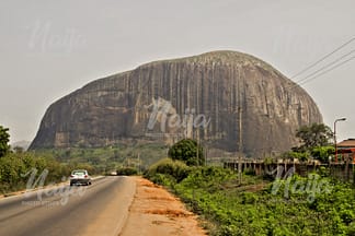 ZUMA ROCK - AERIAL VIEW