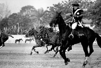 POLO GAME AT THE IKOYI POLO CLUB GROUND IN THE LATE 90's
