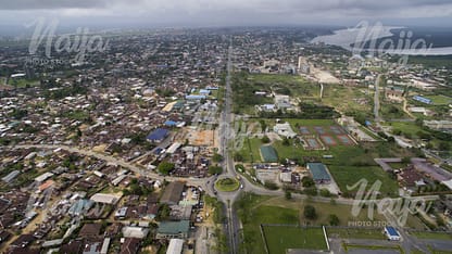 AERIAL VIEW OF CALABAR