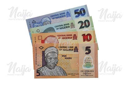 NAIRA NOTES - TOP VIEW