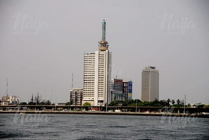 LAGOS MARINA SKYLINE IN THE 90's