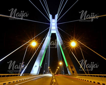 LEKKI - IKOYI LINK BRIDGE AT NIGHT