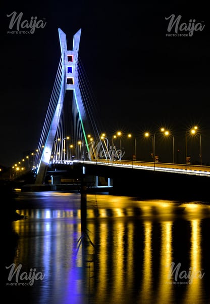 LEKKI - IKOYI LINK BRIDGE AT NIGHT