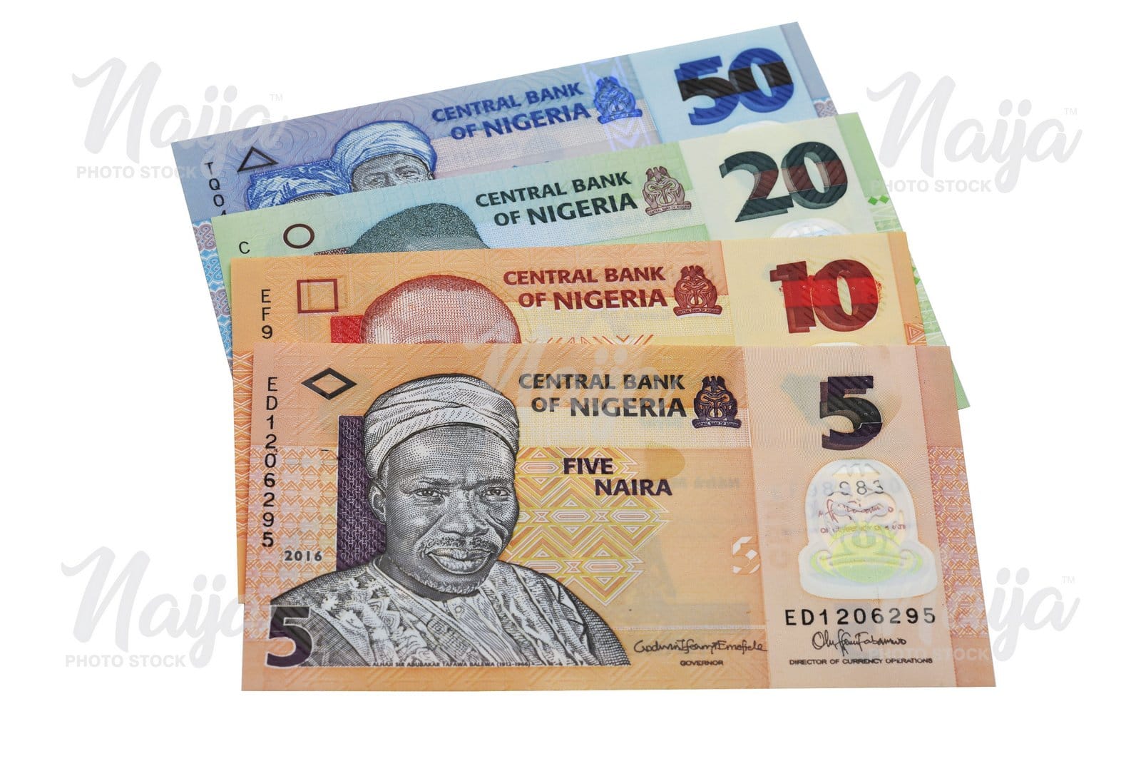 NAIRA NOTES - DIAGONAL VIEW
