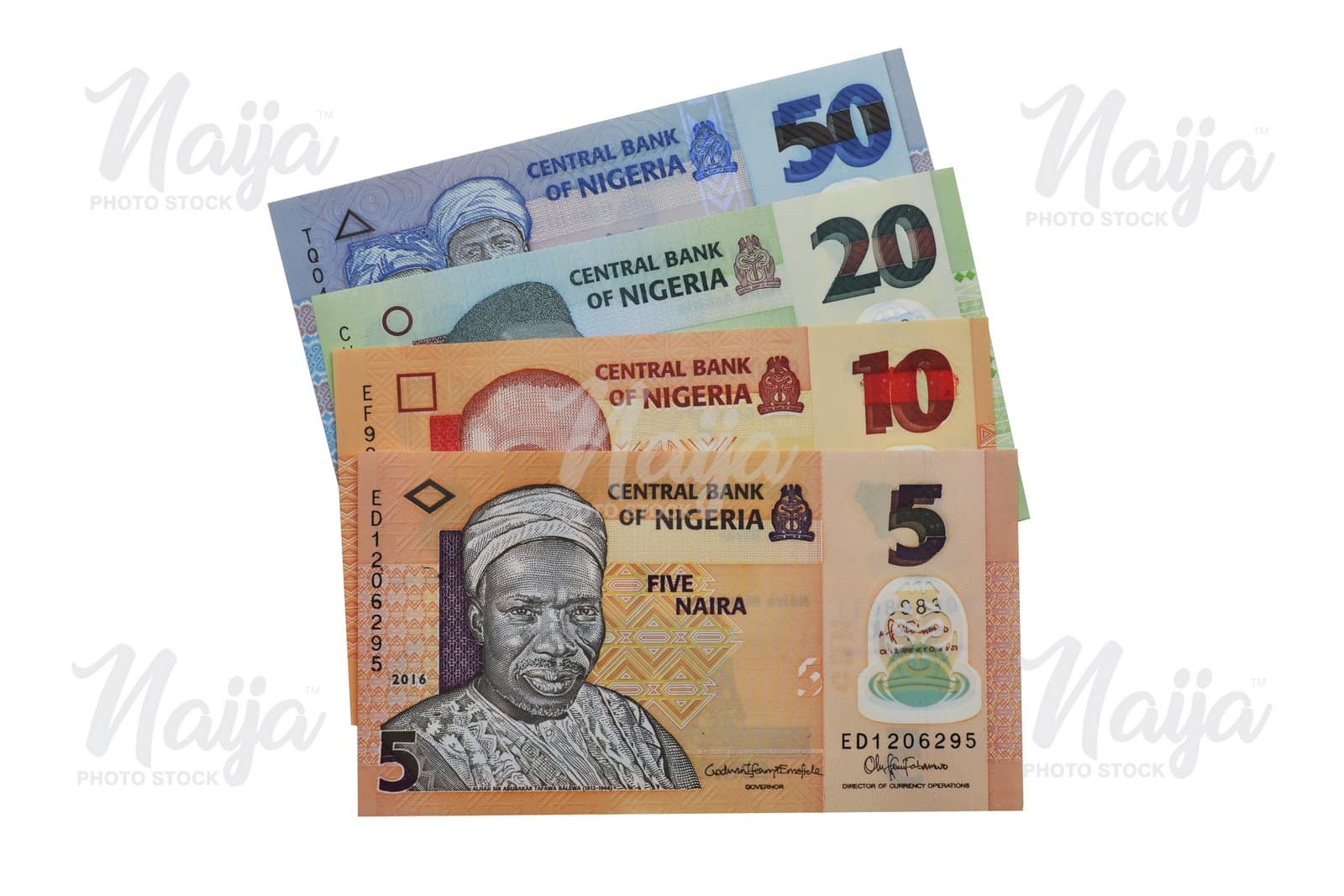 NAIRA NOTES - TOP VIEW
