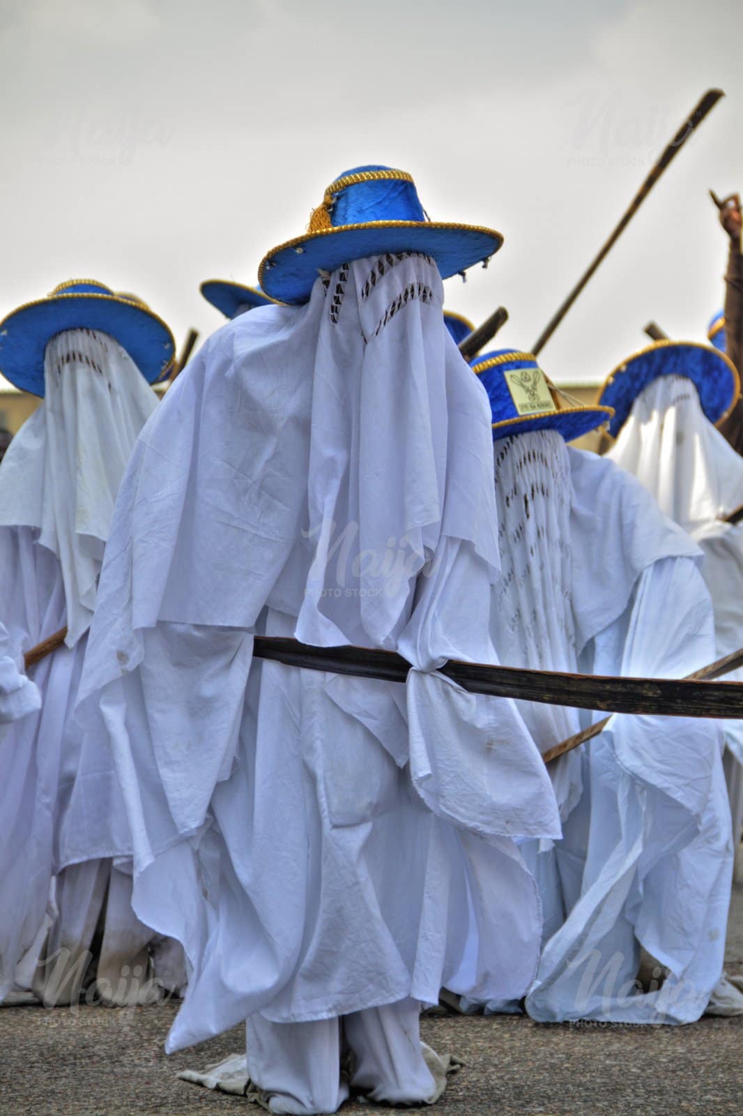 EYO MASQUERADES AT EYO FESTIVAL