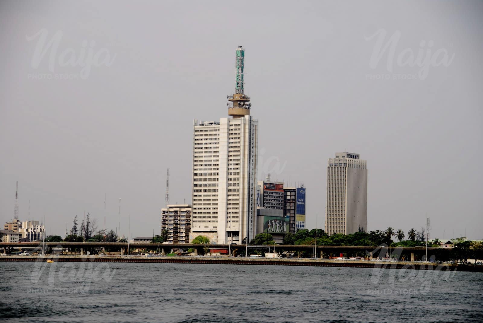 LAGOS MARINA SKYLINE IN THE 90's