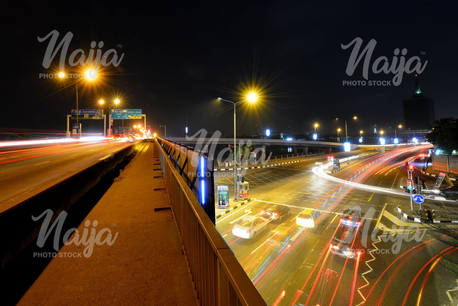VICTORIA ISLAND AT NIGHT -OZUMBA MBADIWE