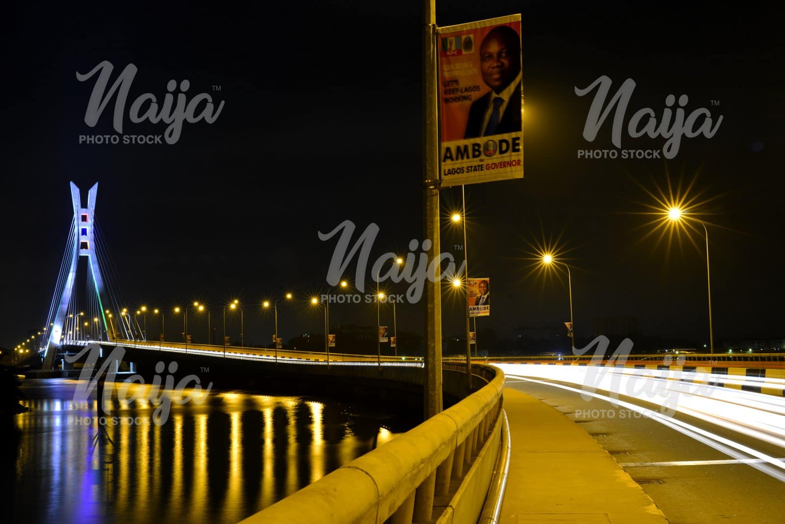 LEKKI - IKOYI LINK BRIDGE AT NIGHT