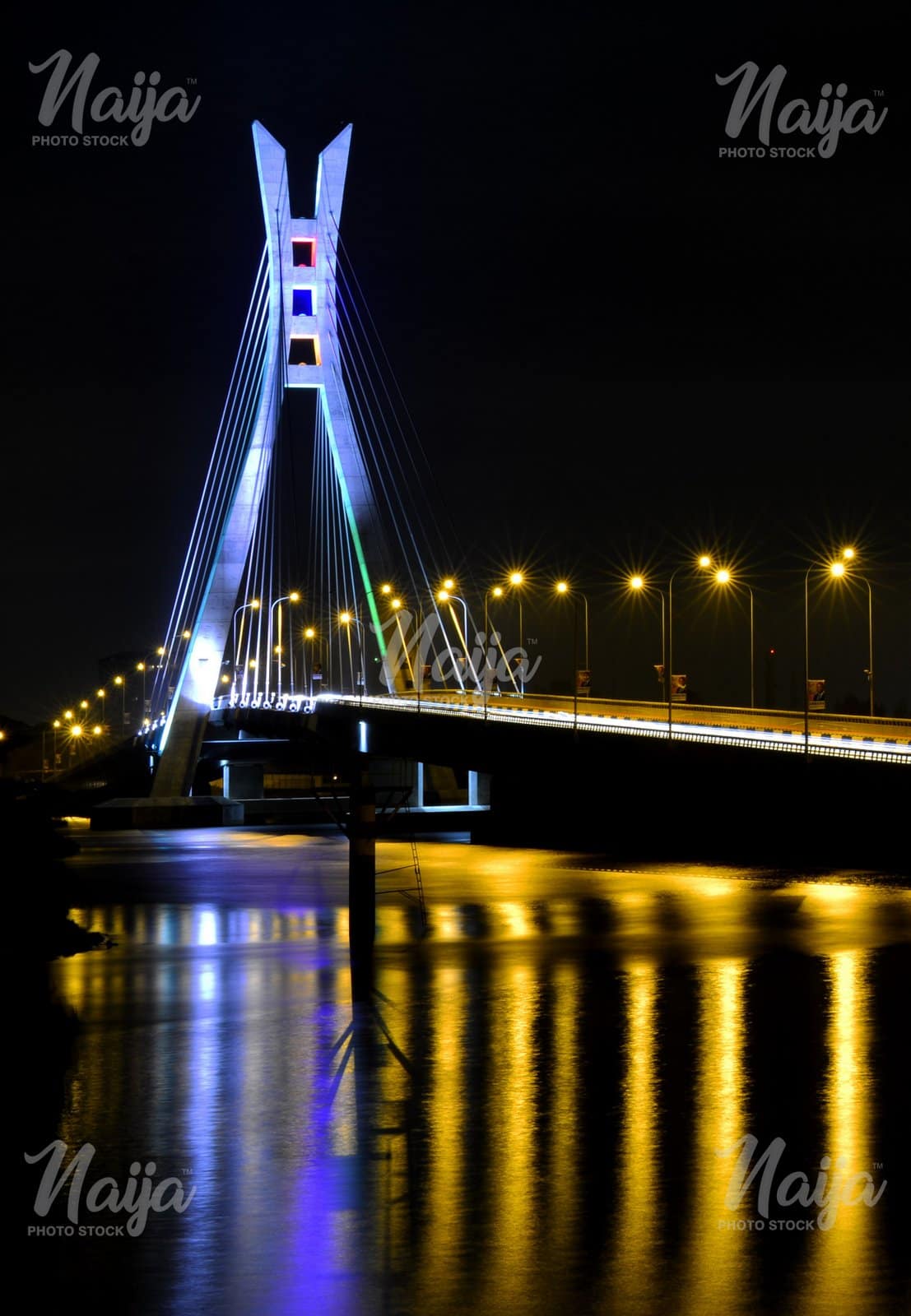 LEKKI - IKOYI LINK BRIDGE AT NIGHT