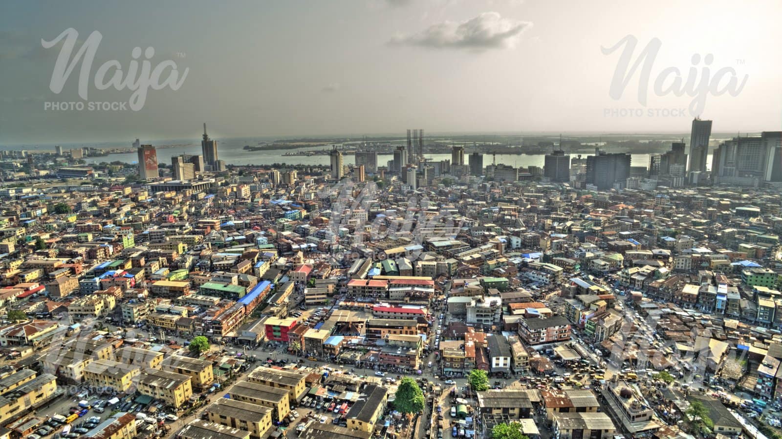LAGOS ISLAND - AERIAL VIEW