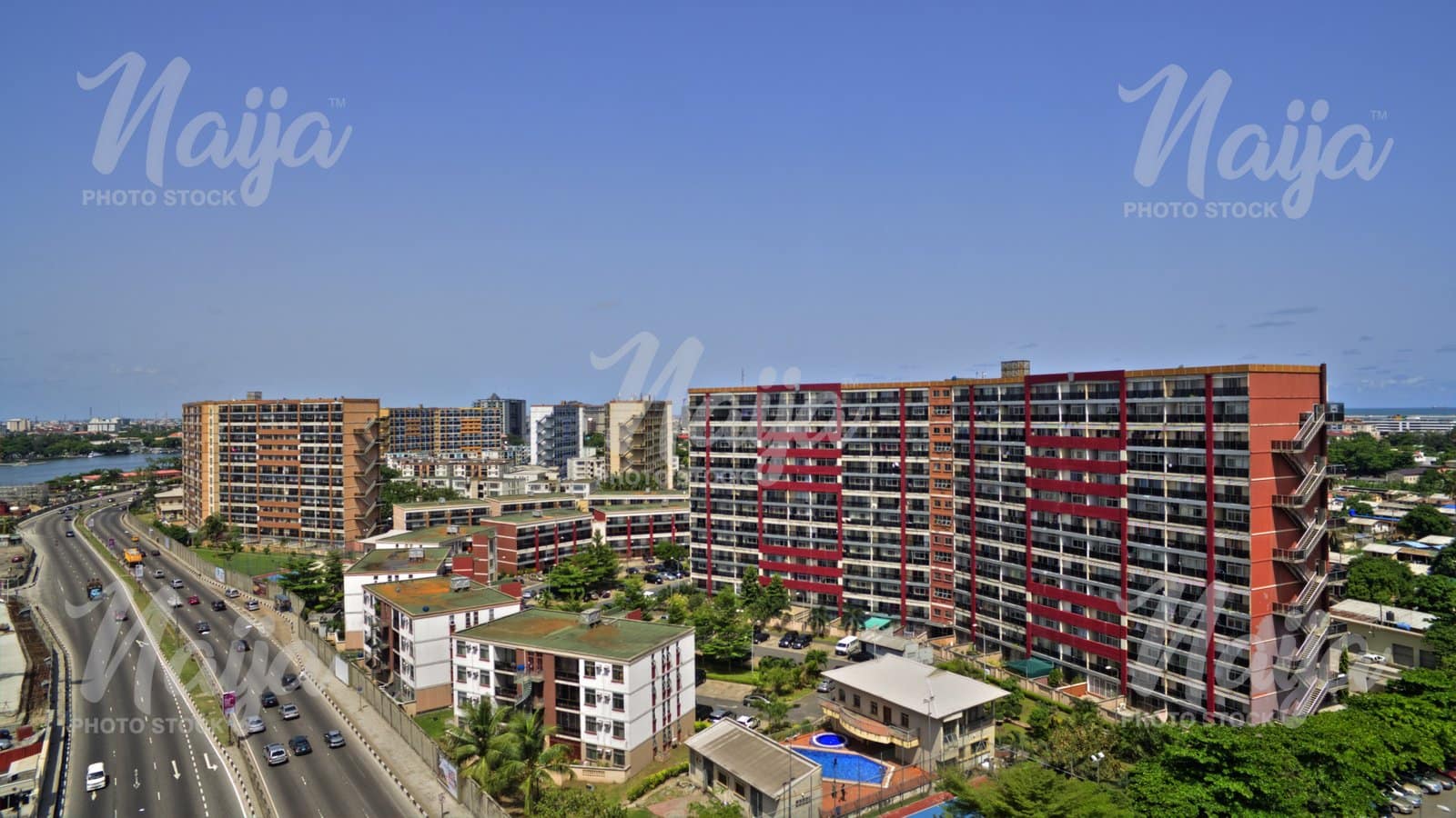 1004, VICTORIA ISLAND - AERIAL VIEW