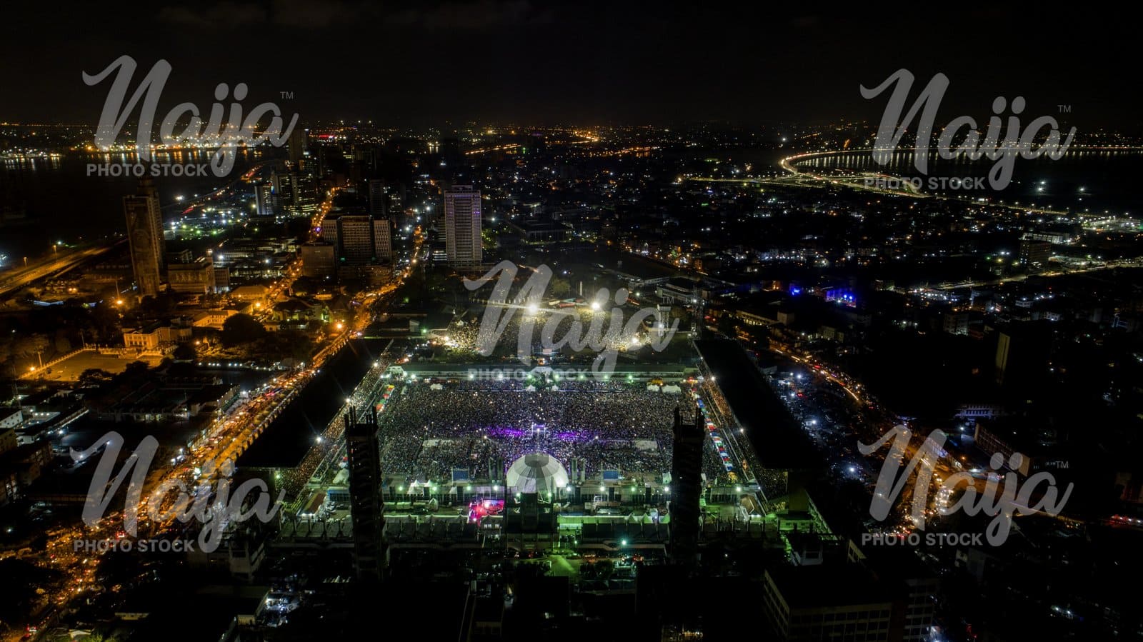 THE EXPERIENCE CONCERT- AERIAL VIEW